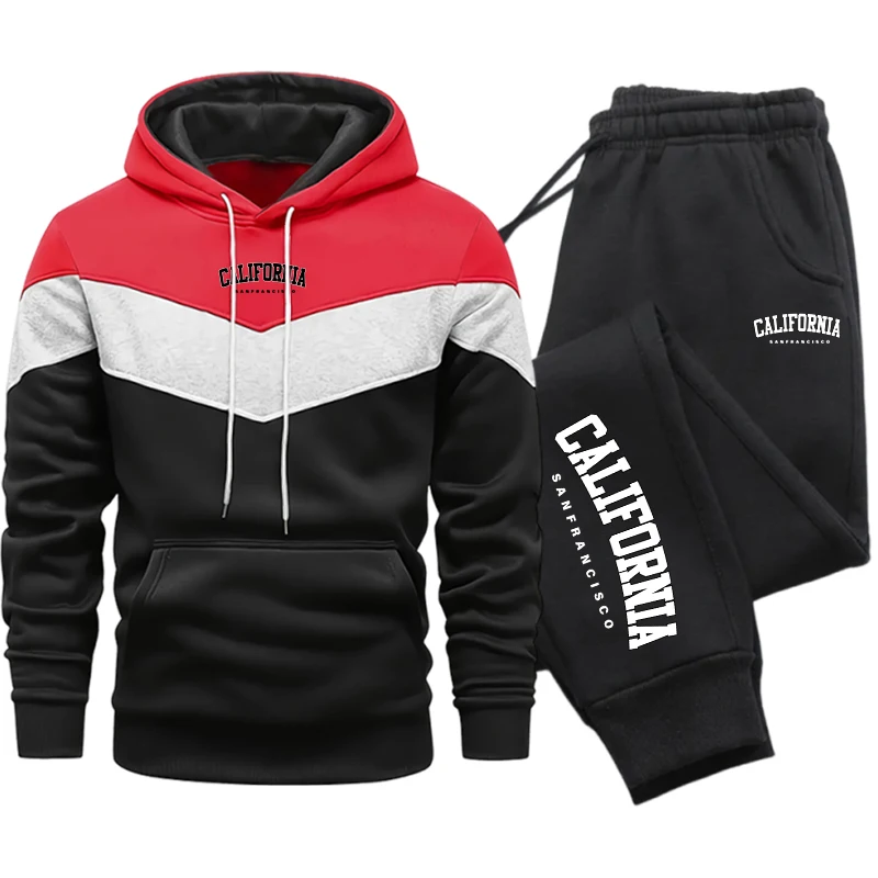 Conjunto Deportivo de Moda par - Streetwear Hoodie reseña y precio