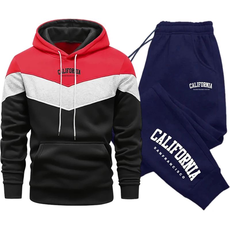 Conjunto Deportivo de Moda par - Streetwear Hoodie reseña y precio