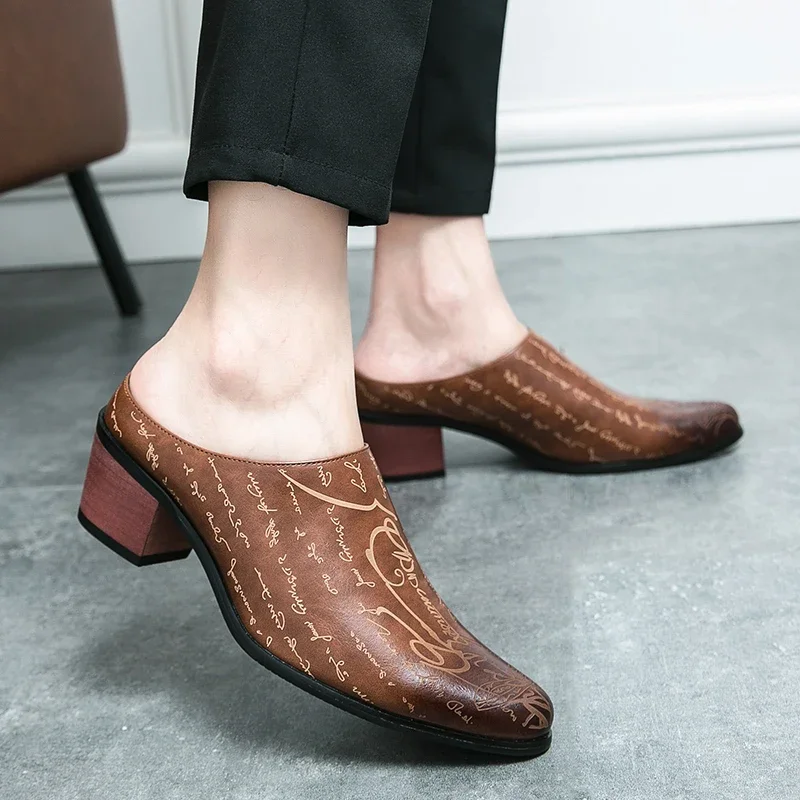 Mocasines de tacón de 4CM Para - Mens Fashion Zapatos reseña y precio
