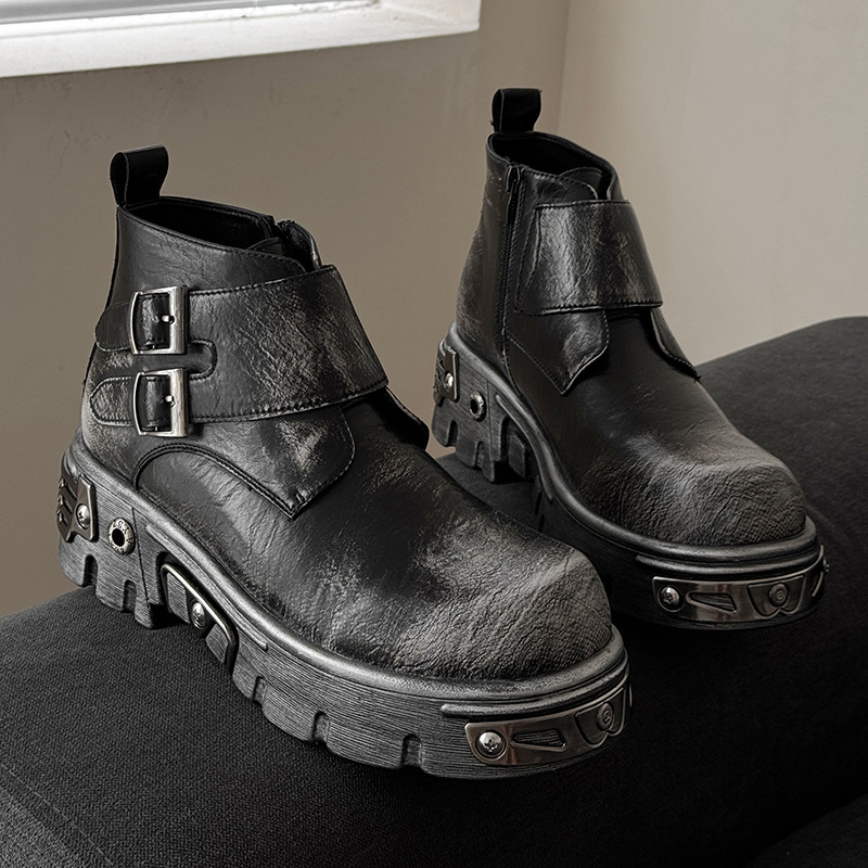 Botas de plataforma punk gótic - Men'S Fashion For 45 Years Old reseña y precio