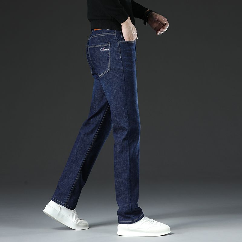 Nuevos Jeans Rectos de Moda pa - Men'S Fashion Grey Jeans reseña y precio