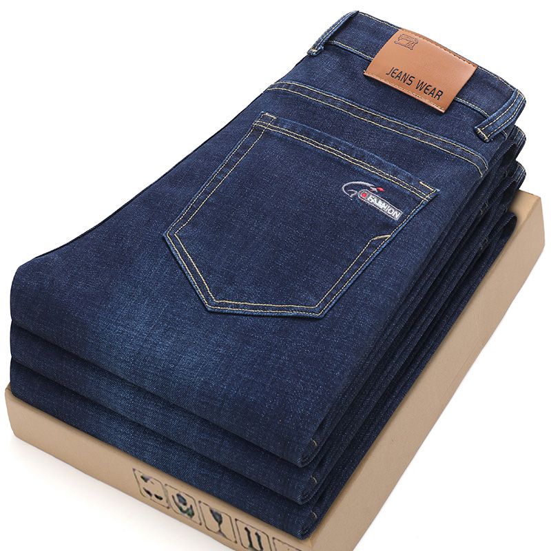 Nuevos Jeans Rectos de Moda pa - Men'S Fashion Grey Jeans reseña y precio