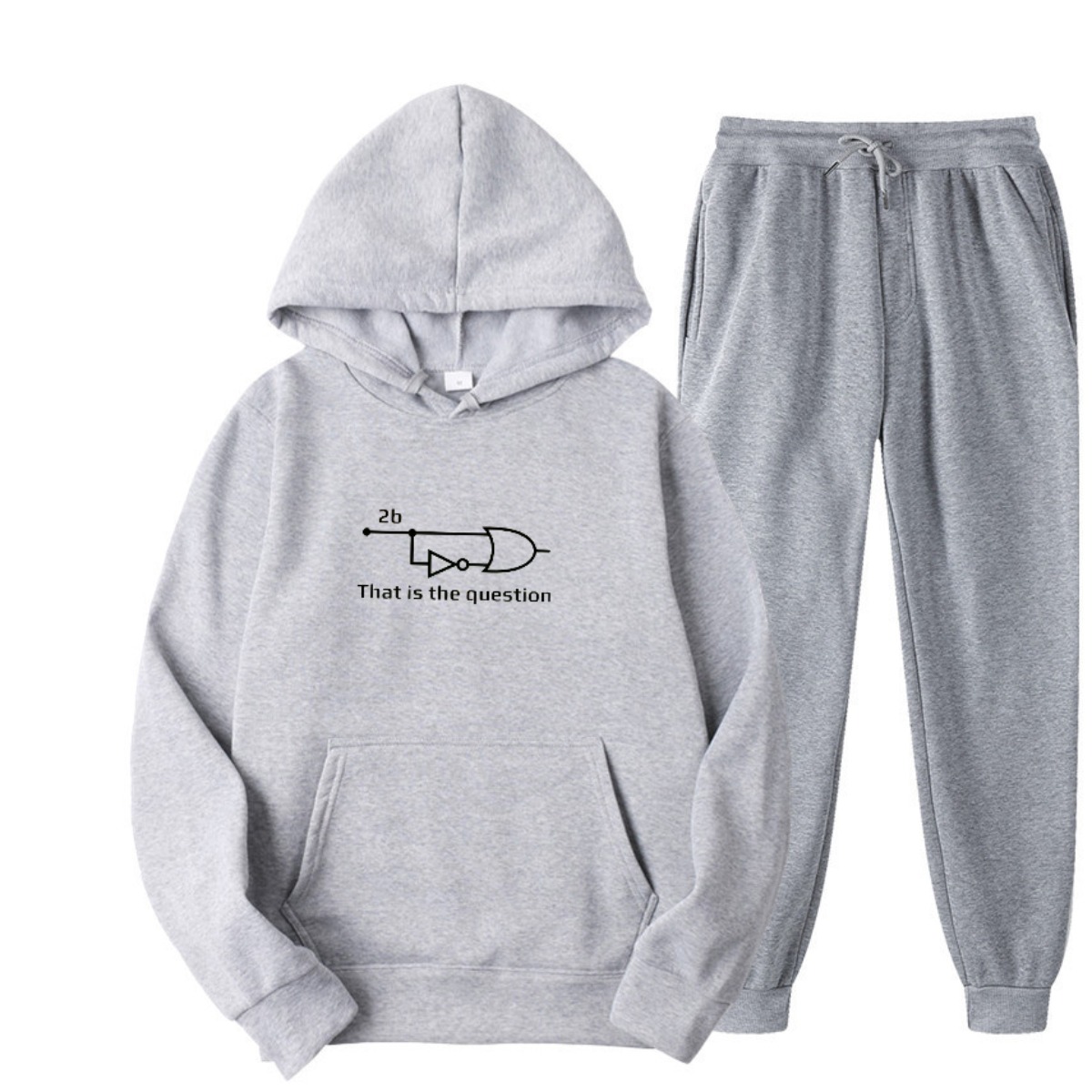 Conjunto de Sudadera con Capuc - Streetwear Hoodie reseña y precio