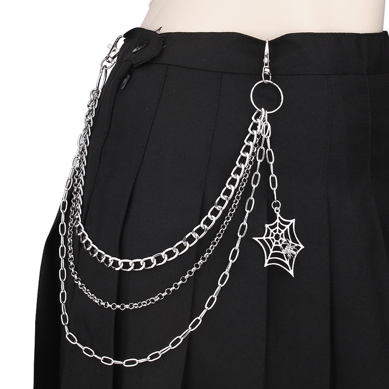 Cadena de pantalones de Metal  - Jeans Pants Fashion Men reseña y precio