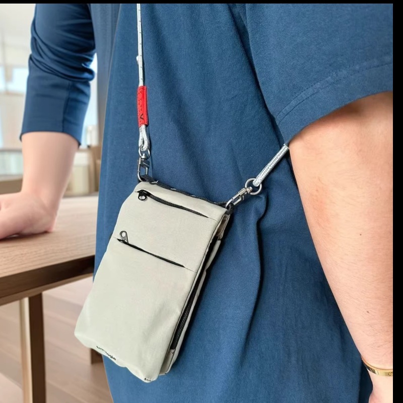 Bolso cruzado delgado para hom - Crossbody Bag Men reseña y precio