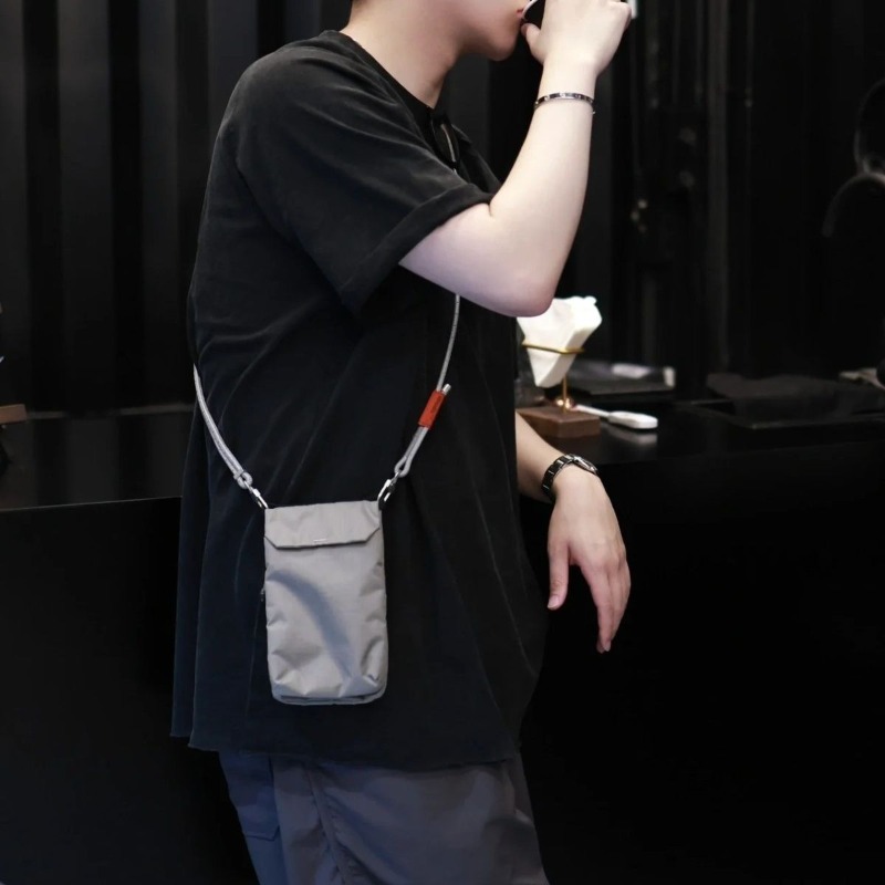 Bolso cruzado delgado para hom - Crossbody Bag Men reseña y precio