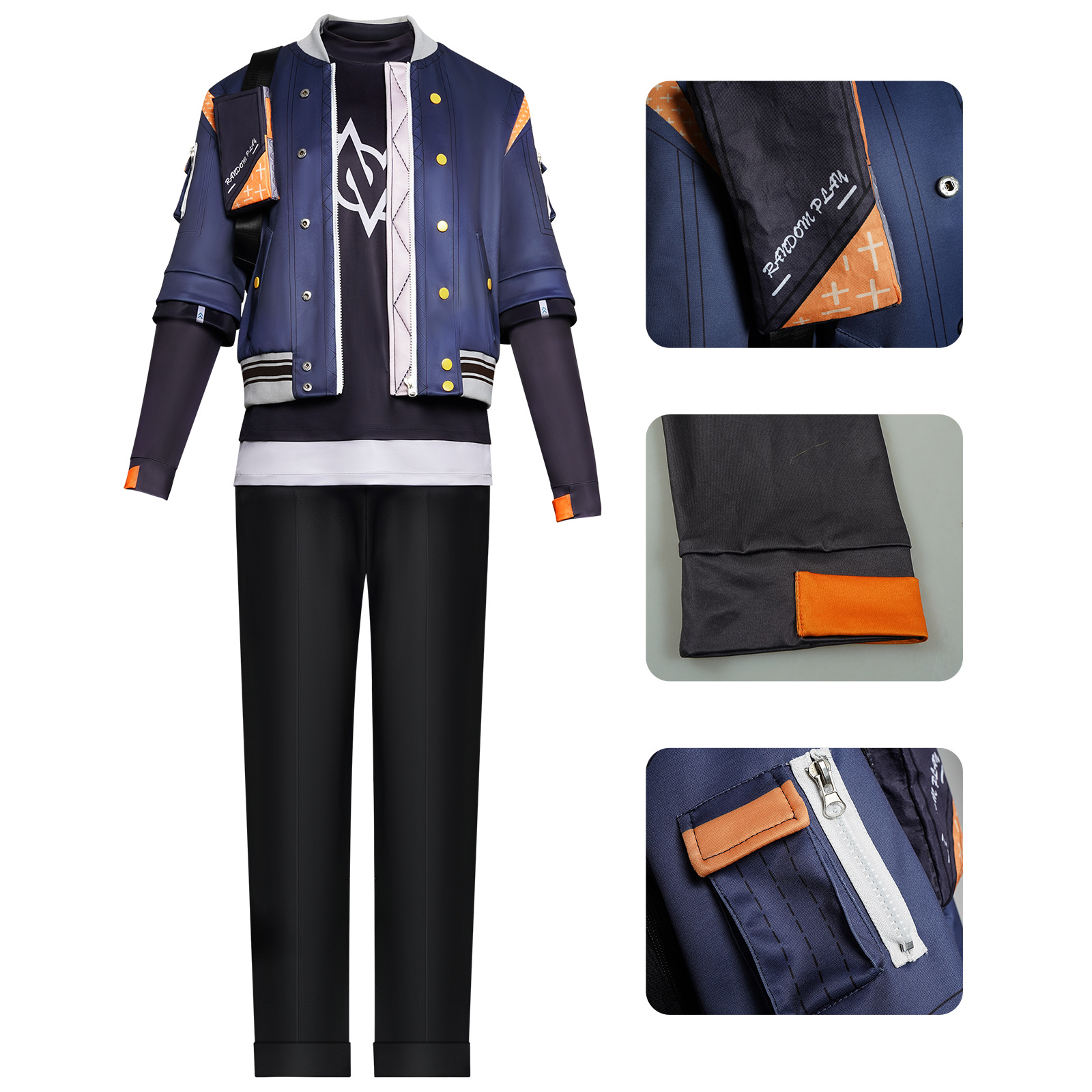 Disfraz de Cosplay de Wise, Tr - Crossbody Bag Men reseña y precio