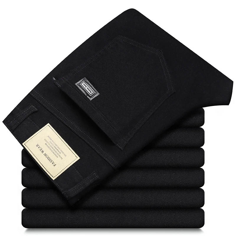 Pantalones vaqueros elásticos  - Jeans Pants Fashion Men reseña y precio