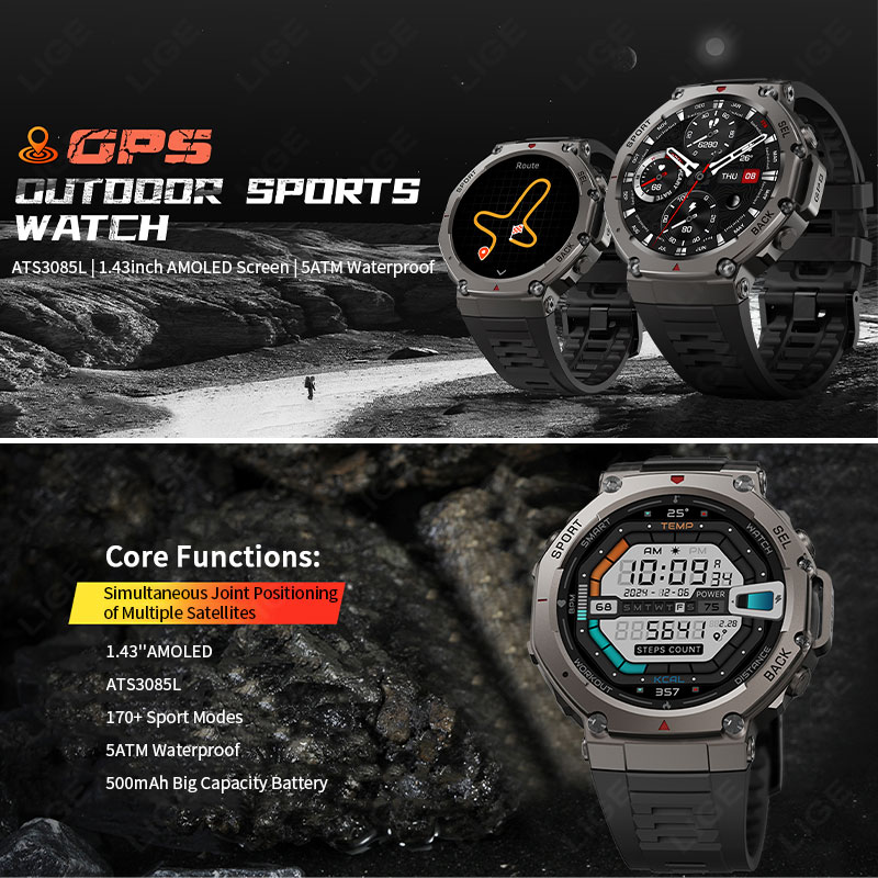 Reloj Inteligente LIGE de Grad - Men'S Fashion Week 2026 reseña y precio