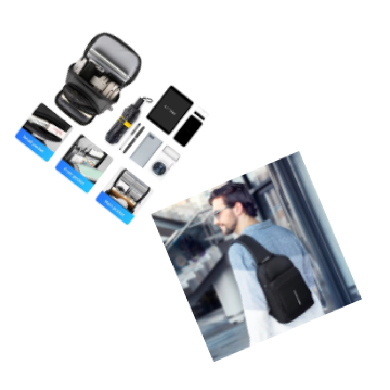 Bolso bandolera antirrobo Mark - Crossbody Bag Men reseña y precio