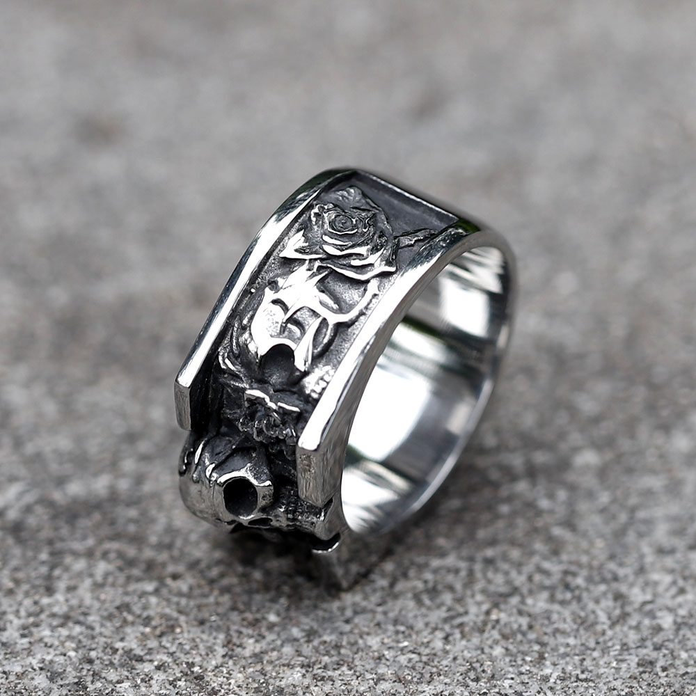 Anillos de acero inoxidable 31 - Men'S Fashion Guide reseña y precio