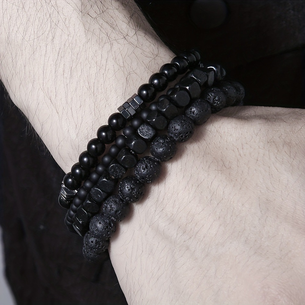 4 unids/set de cuentas de made - Mens Fashion Combination reseña y precio