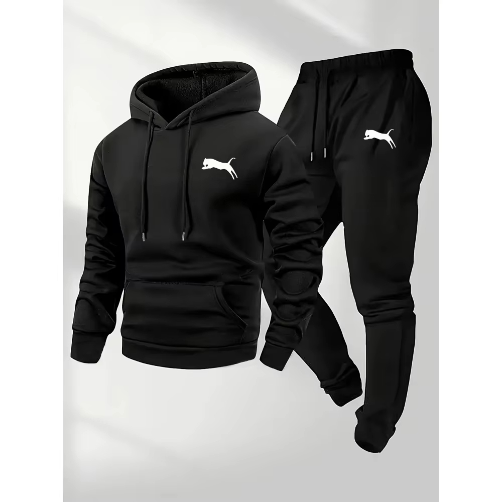 Conjunto de Sudadera con Capuc - Streetwear Hoodie reseña y precio