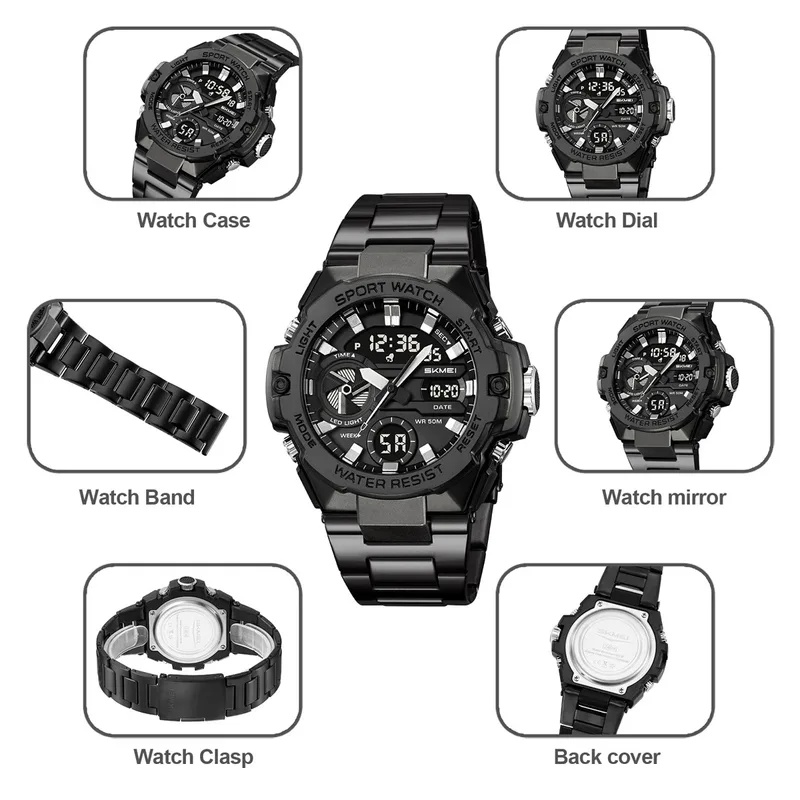 SKMEI 2026 Nuevo Reloj Deporti - Men'S Fashion Week 2026 reseña y precio
