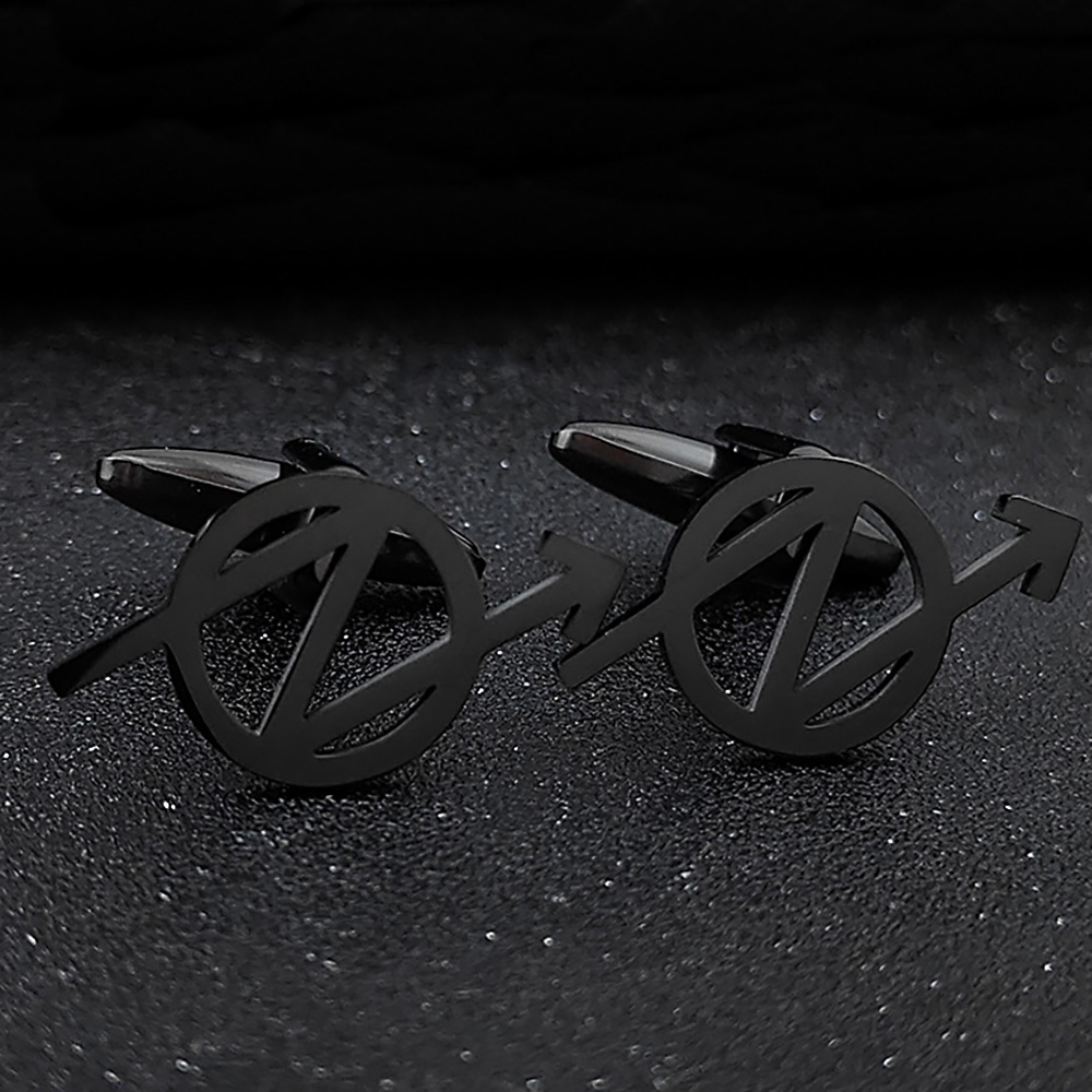 Mancuernillas de acero inoxida - Mens Fashion Combination reseña y precio